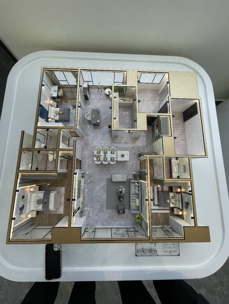 119平米124平米户型图